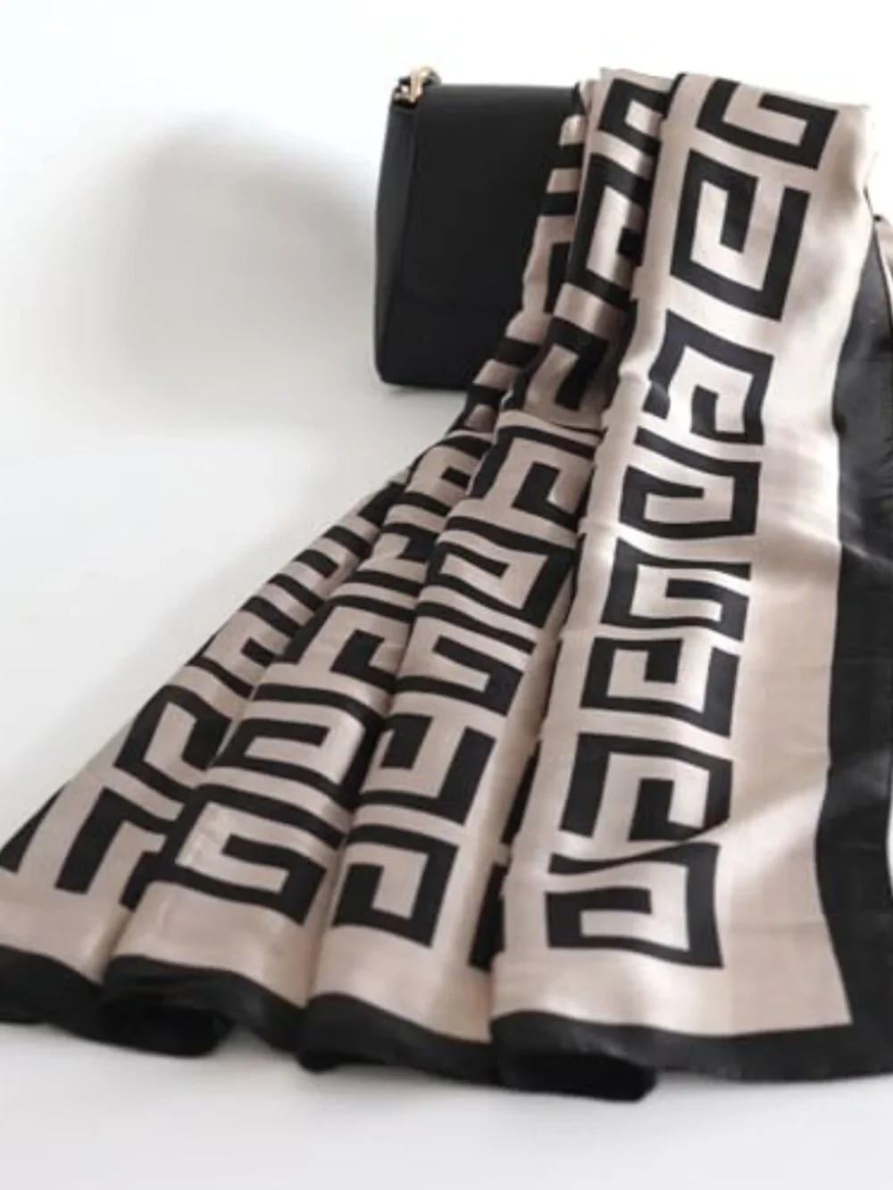 Large Silk Scarf Shawl Wrap for Women